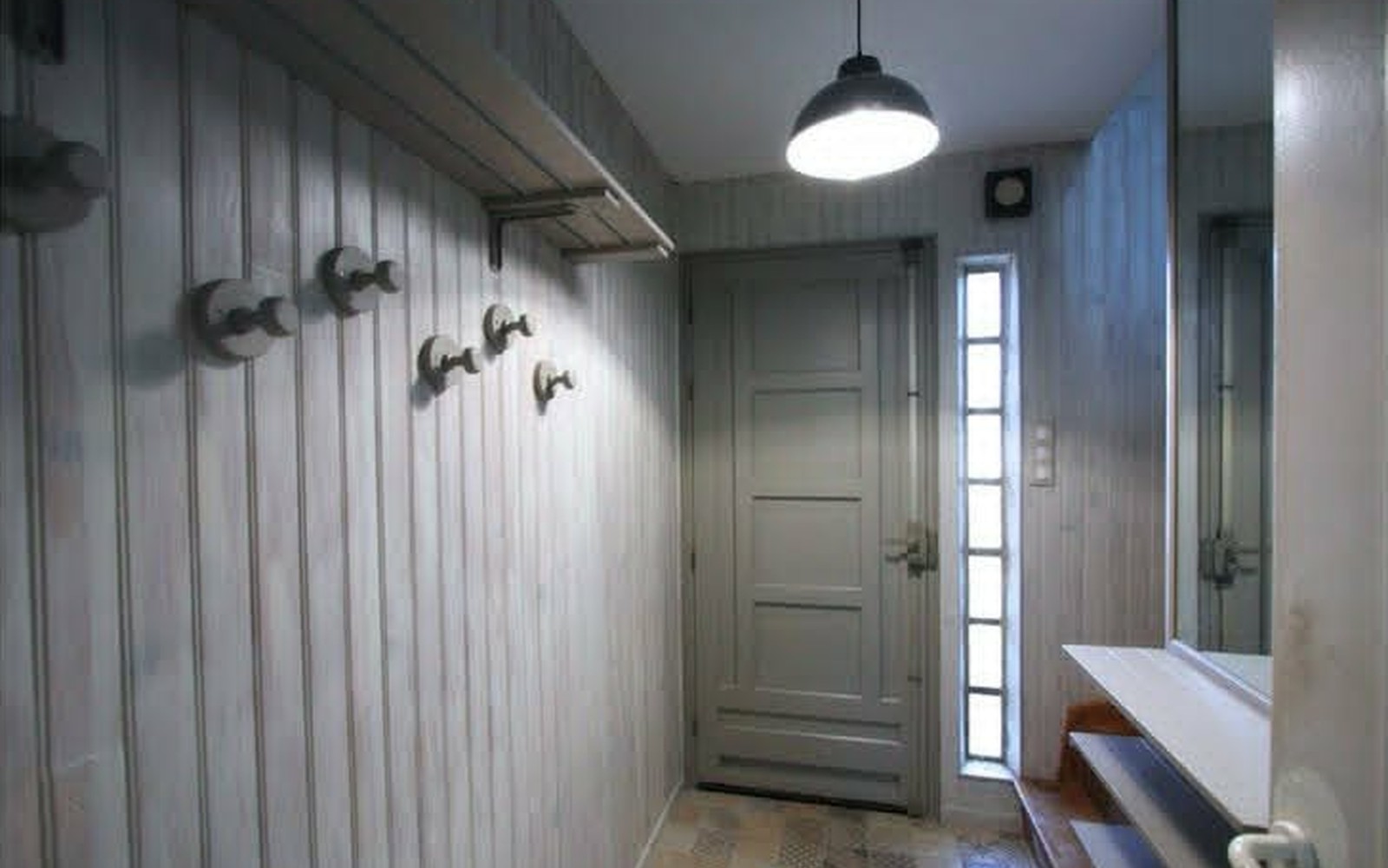 Couloir bois transformé - Après